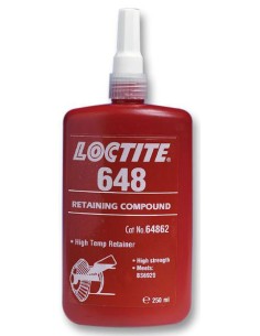 LOCTITE 648 RETENEDOR 250 ml. LOCTITE 648 RETENEDOR 250 ml.