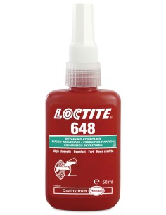 LOCTITE 648 RETENEDOR 50 ml. LOCTITE 648 RETENEDOR 50 ml.