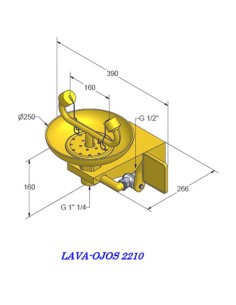 Lava ojos emergencia mod.2210