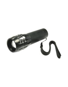 Linterna aluminio led 3 w. con zoom Linterna aluminio led 3 w. con zoom
