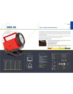 Linterna hr-5 led halogena 5w