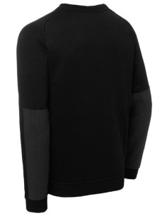JERSEY REGULAR FIT, CUELLO REDONDO, REFUERZOS 04823 01 NEGRO