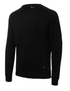 JERSEY REGULAR FIT, CUELLO REDONDO, REFUERZOS 04823 01 NEGRO