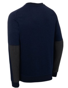 JERSEY REGULAR FIT, CUELLO REDONDO, REFUERZOS 04823 07 MARINO