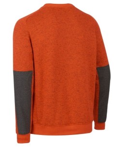 JERSEY REGULAR FIT, CUELLO REDONDO, REFUERZOS 04823 423 ROJO LAVA