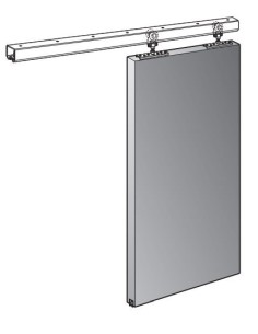 Juego accesorio para puertas correderas 300kg ref. 5501 K150