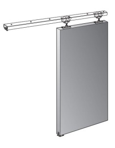 Juego accesorio para puertas correderas 75kg ref. 862 K 40-75