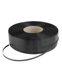 Kg. fleje plastico bobina 13 mm. negro