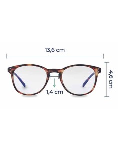 GAFA GRADUADA BLUESTOP B01.10 CAREY WILD BROWN +1,0