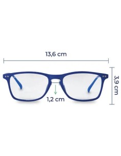GAFA GRADUADA BLUESTOP G01.10 SOLID SKY BLUE +1,0