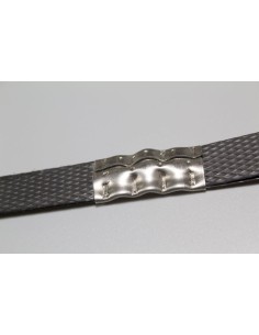 Grapa p/fleje plastico 13 mm.