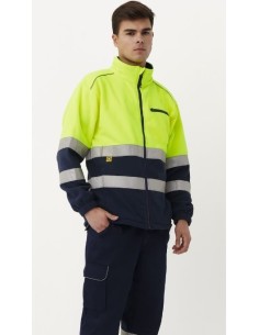 FORRO POLAR COMBINADO EPI CAT II ALTA VISIBILIDAD04750 07 MARINO