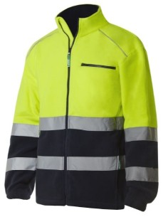 FORRO POLAR COMBINADO EPI CAT II ALTA VISIBILIDAD04750 07 MARINO