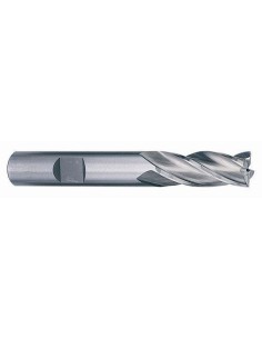 Fresa corta 4 labios HSS normal 206.80