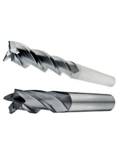 Fresa larga 4 labios HSS futura 1203.81