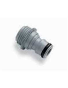 Enchufe grifo macho rosca ext. 1/2 y 3/4"