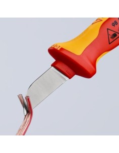 Cuchillo 1000V para cables 98 52 SB KNIPEX