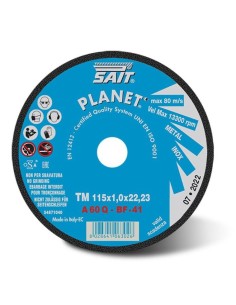 DISCO DE CORTE METAL A60q 125x1 20 und.