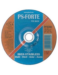 Disco desbaste 10u. e 115x7 a30m psf inox