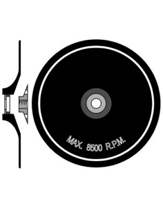 Disco flexible 150 mm.