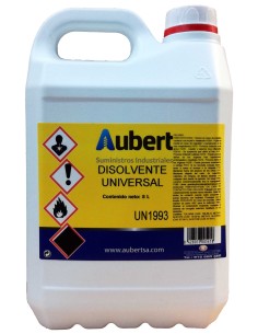 Disolvente universal garrafa plast. 5 l.