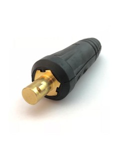 CONECTOR MACHO 35/50 (2 und.) para cable de soldadura