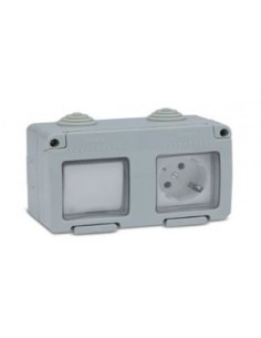 Conmut.+base tt estanco 16a 19033