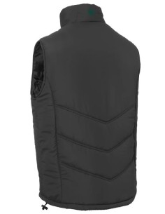 CHALECO ACOLCHADO POLIESTER PONG CON ACRILICO. 04820 09 GRIS MEDIO