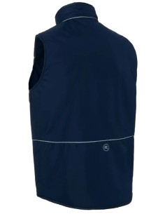 CHALECO POLIESTER PONGEE-PVC 04819 07 MARINO