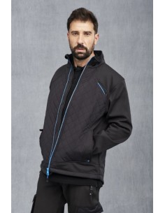 CHAQUETA ACOLCHADA 04827 01 NEGRO