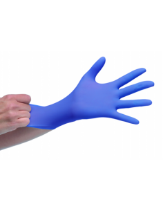 Caja 100 und. guantes nitrilo azul nº 81 nit4.6 - Ferretería Aubert Caja 100 und. guantes nitrilo azul nº 81 nit4.6 - Ferretería Aubert