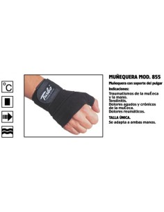 Muñequera con pulgar mod. 855 - Ferretería Aubert