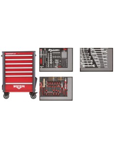 JUEGO HERRAMIENTAS CON CARRO WINGMAN 130 pz. GEDORE JUEGO HERRAMIENTAS CON CARRO WINGMAN 130 pz. GEDORE