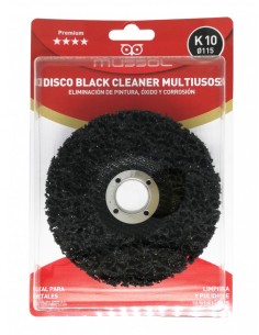 DISCO K10 BLACK CLEANER MULTIUSO Ø115 EJE 22