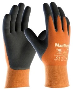 GUANTE ATG MAXITHERM 30-201 NARANJA/GRIS T6