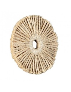 DISCO SISAL CUERDA Ø150 EJE 20 10 mm.