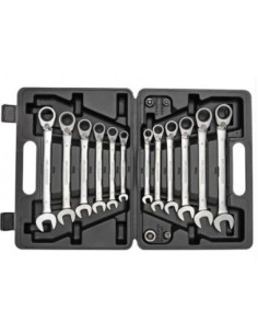 JUEGO LLAVES COMBINADAS CARRACA  8-19 mm.12 pz. GEDORE