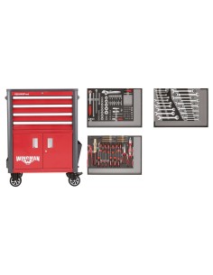 JUEGO HERRAMIENTAS CON CARRO WINGMAN 130 pz. GEDORE JUEGO HERRAMIENTAS CON CARRO WINGMAN 130 pz. GEDORE